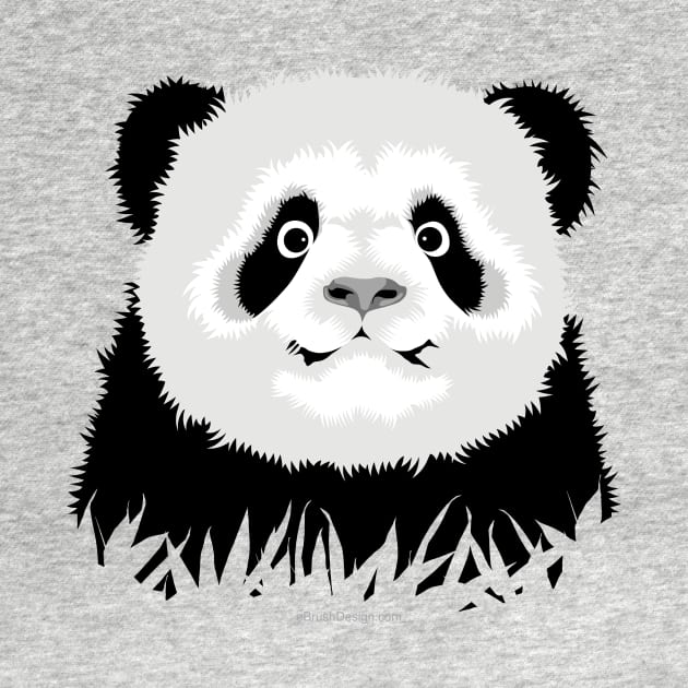 Panda Bear by eBrushDesign